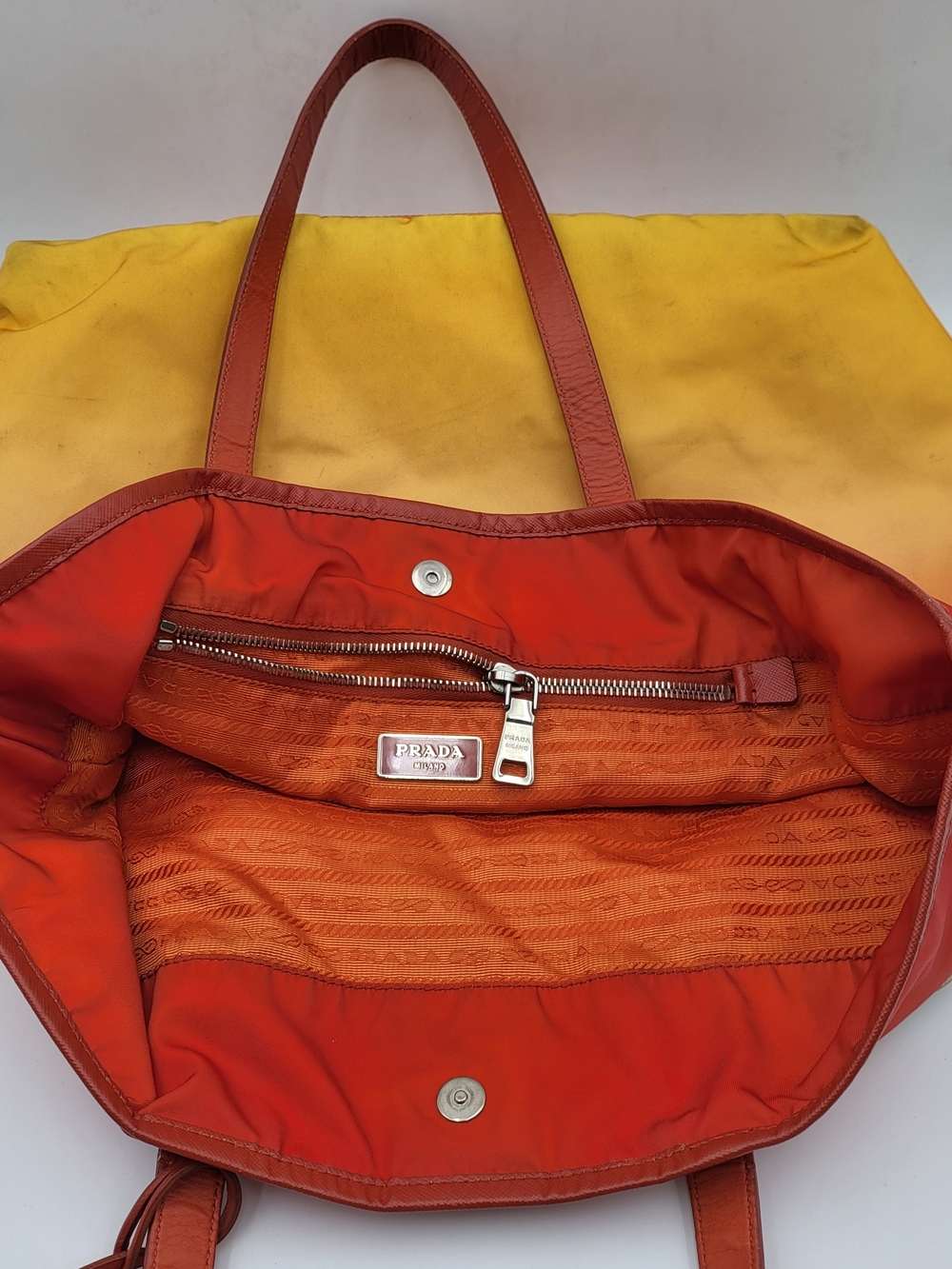 PRADA Saffiano Limited Edition Flowery Garden City Tote Bag Authentic w/COA - Picture 9 of 16